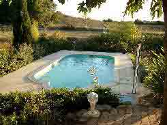 La piscine à votre disposition